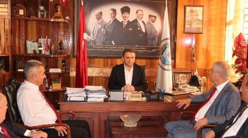 Disk Genel Başkanı Beko,gmis Genel Başkanı Alabaş&rsquo;ı Ziyaret Etti