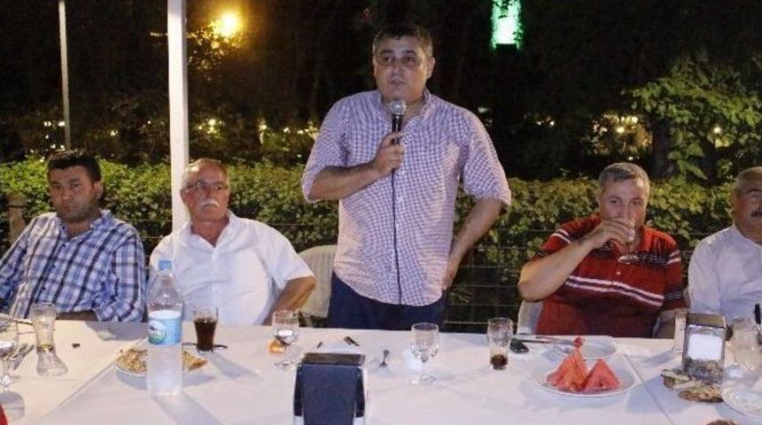 Aksu&rsquo;da İstişare Yemeği