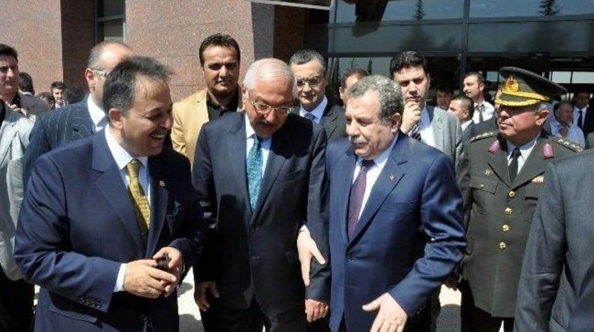 İ&ccedil;işleri Bakanı G&uuml;ler, Cahit Nakıboğlu&rsquo;na Osb&rsquo;yi Sordu