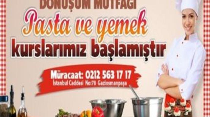 D&ouml;n&uuml;ş&uuml;m Mutfağı&rdquo; Kurs Kayıtları Başladı