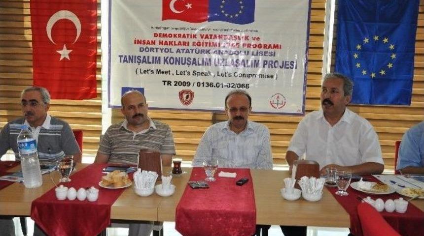 Ab Destekli "tanışalım Konuşalım Uzlaşalım" Projesi