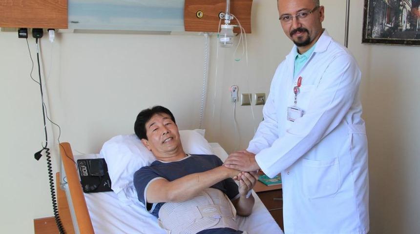 Japon Sporcu Erzincan&rsquo;da Tedavi Edildi