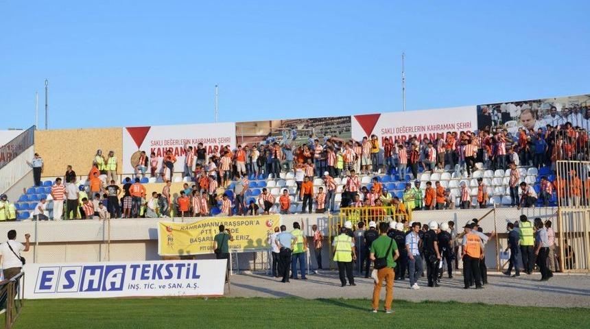 Kahramanmaraşspor, Adanaspor Ma&ccedil;ı Sonrası Olaylar &Ccedil;ıktı