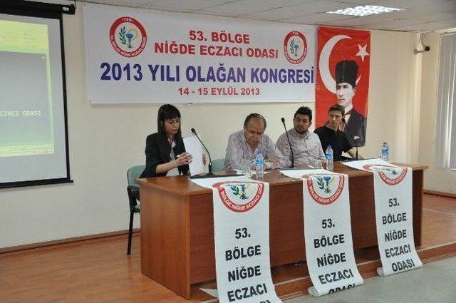 Niğde Eczacı Odası Kongresi Yapıldı 1