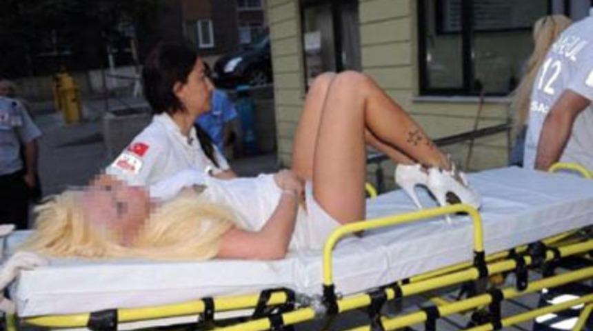 Barda eğlence hastanede bitti