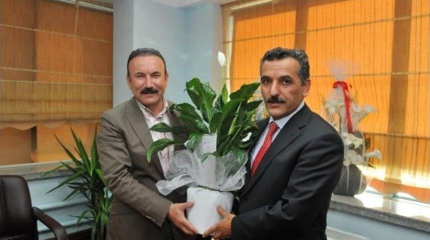 Başkan Doğan&rsquo;dan Kaymakama Hoşgeldin Ziyareti