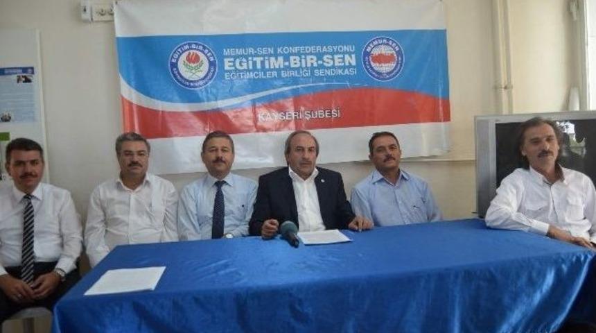 Eğitim-bir-sen Şube Başkanı Aydın Kalkan: