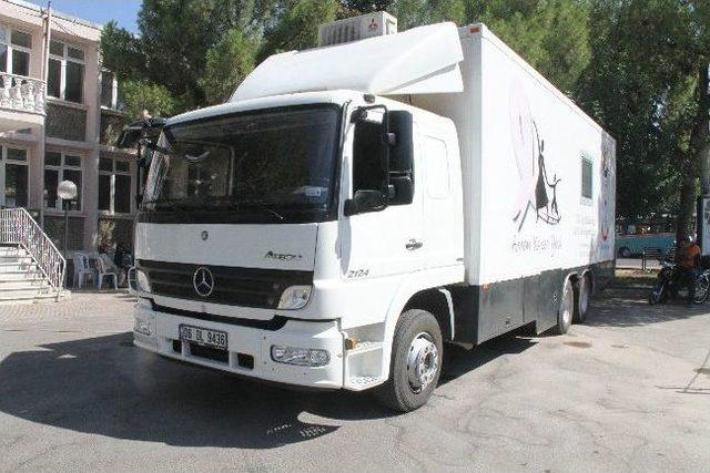 Kadınlara Yönelik Kanser Tanıma Tırı Akhisar’da 1