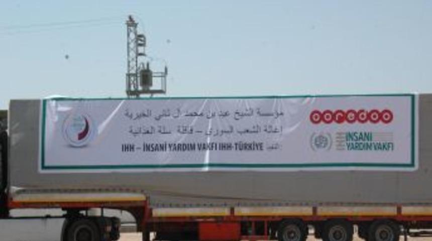 İHH&rsquo;nin Suriye Halkına Gıda Yardımları S&uuml;r&uuml;yor