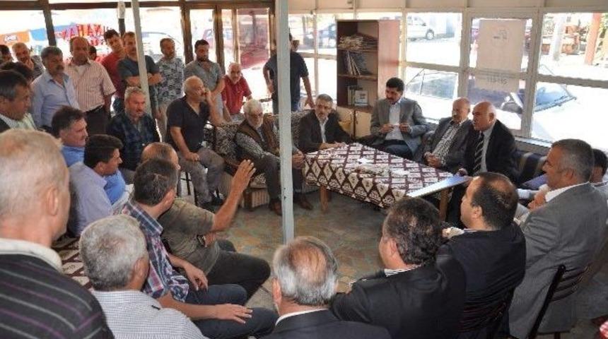 Kahveci, Sanayi Esnafını Ziyaret Etti