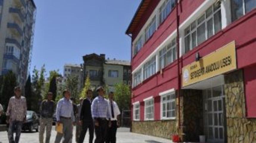 Konya'nın Seydişehir İl&ccedil;esinde Vatandaşların Desteğiyle Okullar Tadilattan Ge&ccedil;irildi