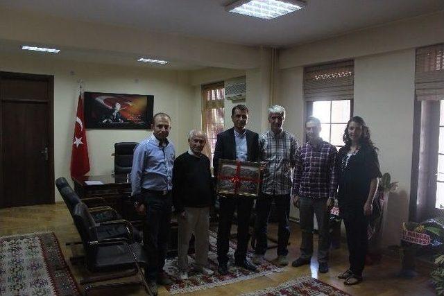 Yeni Kaymakama &lsquo;hoşgeldin&rsquo; Ziyareti 1