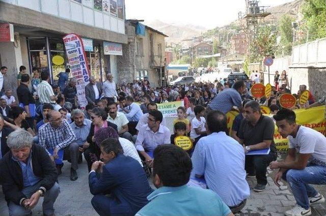 Hakkari’de ‘anadil’ Yürüyüşü