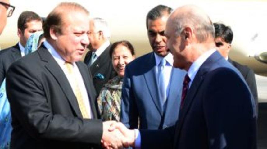 Pakistan Başbakanı Navaz Şerif T&uuml;rkiye&rsquo;de