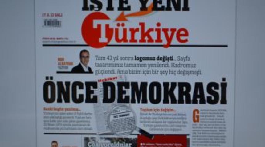 T&uuml;rkiye Gazetesi'nde Yeni Logo Heyecanı