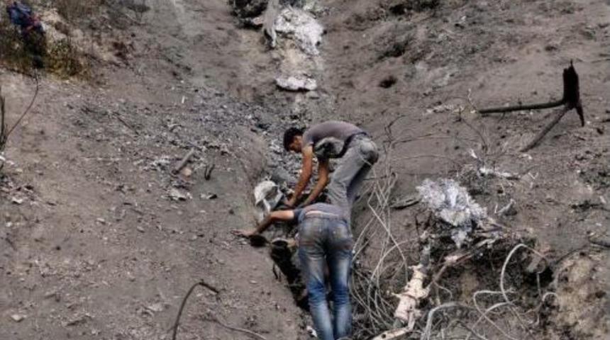 Sınır Ihlali Yapan Suriye Helikopterinin D&uuml;ş&uuml;r&uuml;lmesi