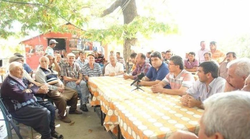 G&ouml;k&ccedil;el, &Uuml;reticilerin Sorunlarını Dinledi