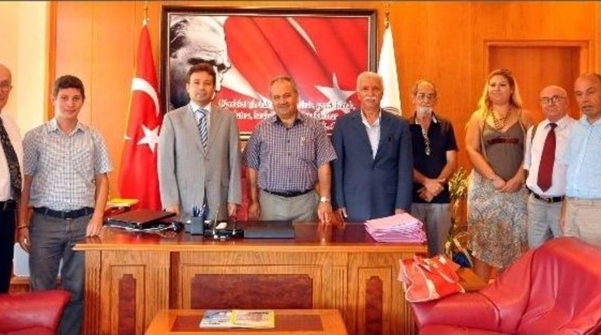 Gazete 2000&rsquo;dan Başsavcı D&uuml;zg&uuml;n&rsquo;e Ziyaret