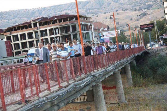 Taşova’da Yeni Yapılan Yürüyüş Yoluna Muhsin Yazıcıoğlu Adı Verildi