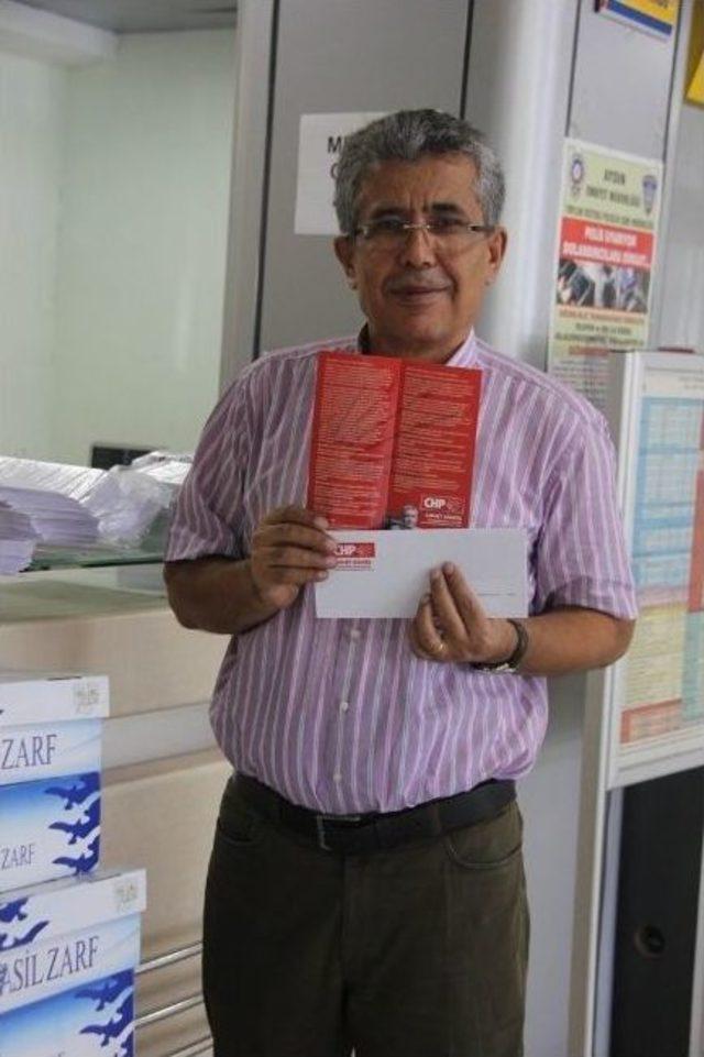 Chp Efeler Aday Adayı G&uuml;m&uuml;ş, Se&ccedil;im Bildirgesini A&ccedil;ıkladı 1