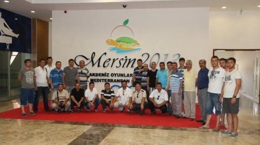 Yozgatlı Daire M&uuml;d&uuml;rleri Ve Gazetecilerden Oluşan Heyet Mersin&rsquo;deki Spor Tesislerini İnceledi