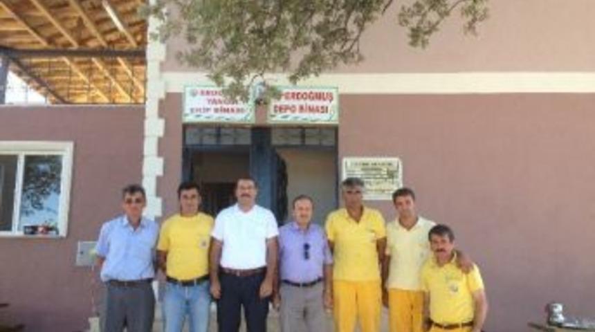 &Ouml;z-orman İş Sendikası'ndan Yangın Ekiplerine Ziyaret