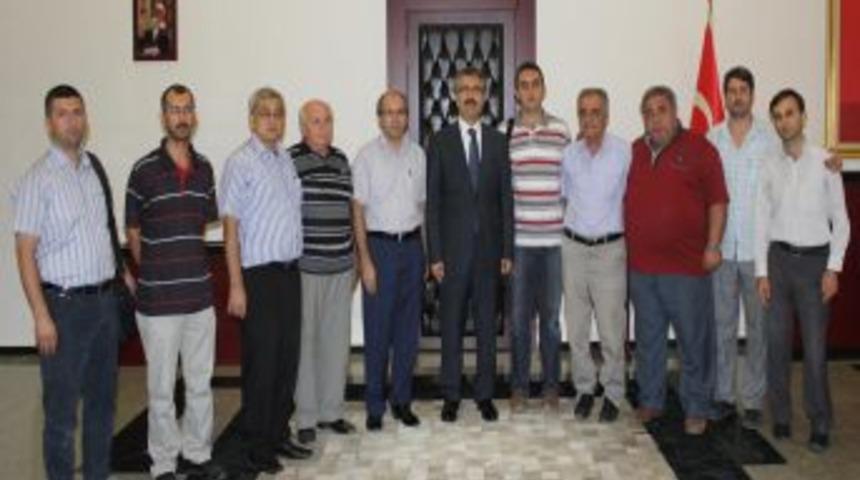 Aktif Gazeteciler, Vali Oduncu&rsquo;yu Ziyaret Etti