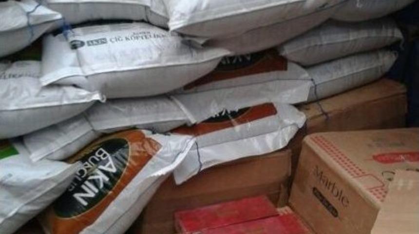 Bulgur Y&uuml;kl&uuml; Kamyondan 50 Bin Paket Ka&ccedil;ak Sigara &Ccedil;ıktı