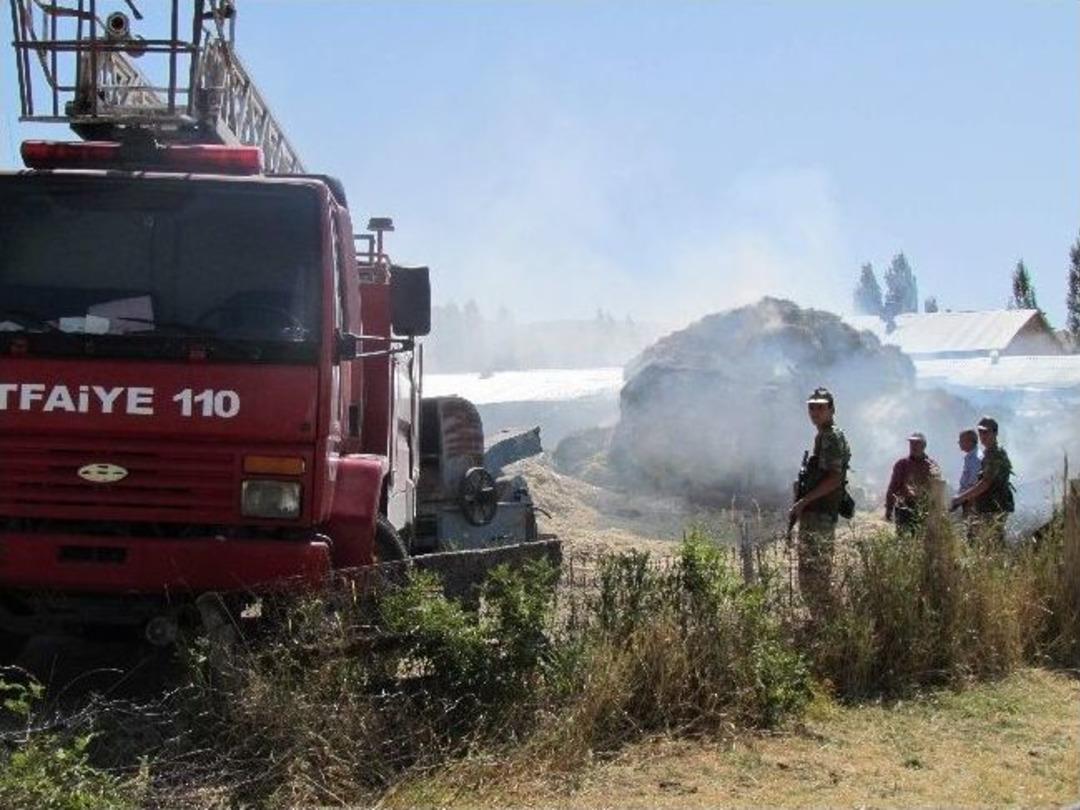 Van&rsquo;da Ot Yangını