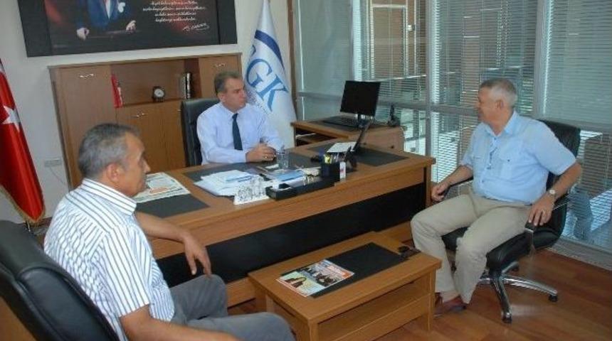 Didim Mhp&rsquo;den Sgk M&uuml;d&uuml;r&uuml;ne Ziyaret