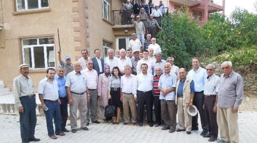 Ak Parti Antalya Milletvekili Samani K&ouml;y Ziyaretlerine Devam Ediyor