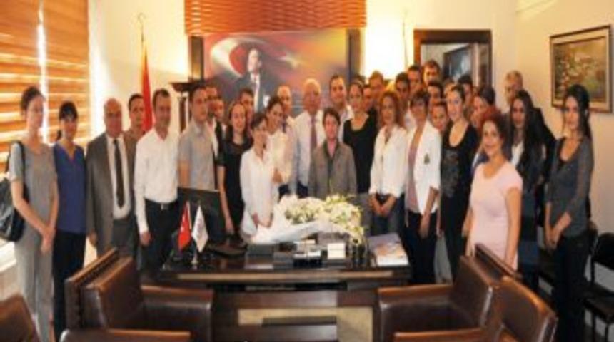 Yeni Memurlardan Başkana Teşekk&uuml;r Ziyareti