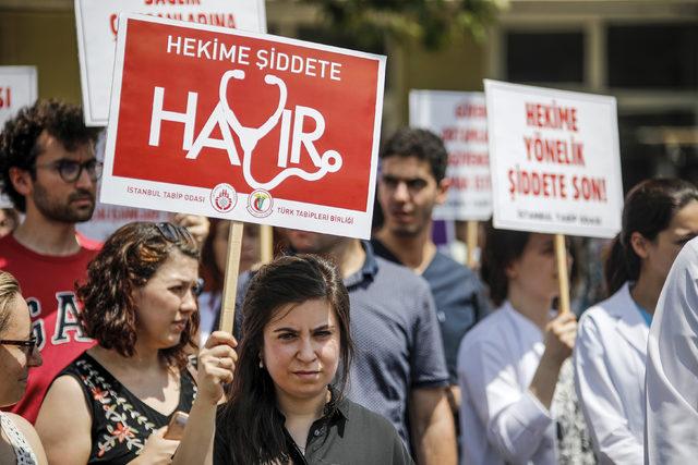 Türk Tabipler Birliği sağlıkta şiddetle ilgili basın açıklaması açıklaması yaptı