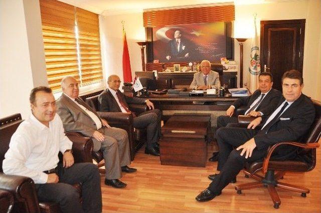 Erdemir Genel Müdürü Orhan, Başkan Posbıyık’ı Ziyaret Etti 1