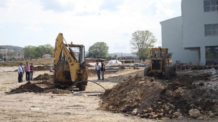 Vize Meslek Y&uuml;ksek Okulu Yeni Binası Kurban Bayramından Sonra A&ccedil;ılıyor