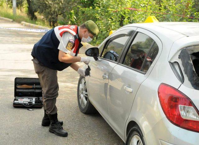 Silahla Taranmış Otomobil Terk Edilmiş Olarak Bulundu