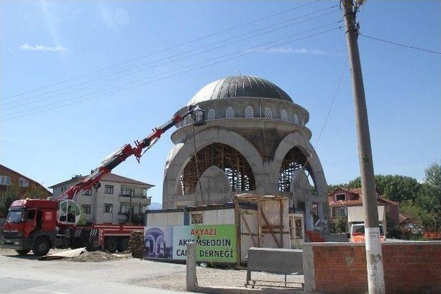 Akşemseddin Camii İnşaatı Hızla İlerliyor 2
