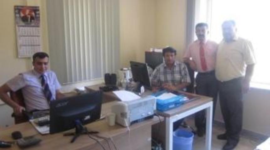 T&uuml;rk Sağlık-sen Y&ouml;neticilerinden G&uuml;lşehir Toplum Sağlığı Merkezine Ziyaret