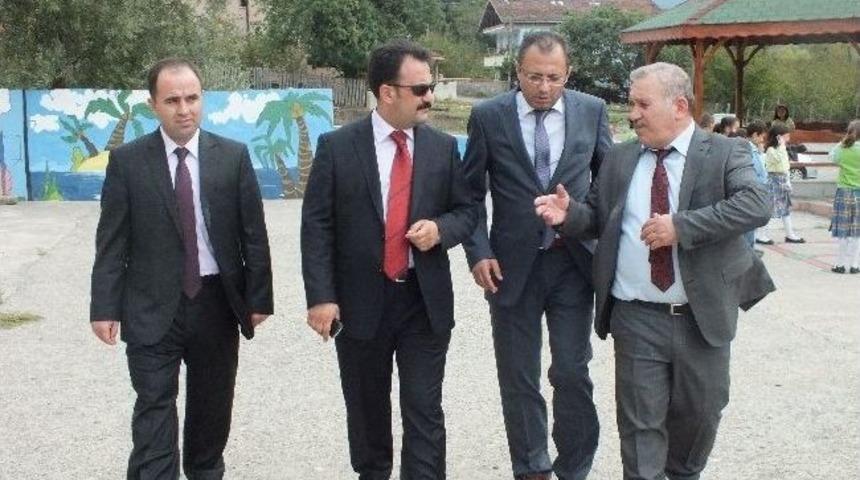 Bakanlık Denet&ccedil;ilerinden Kasımlı İlk Ve Ortaokuluna Tam Not