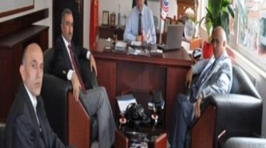 Tekirdağ Liman İşletme M&uuml;d&uuml;r&uuml;'den Başkan Dalgı&ccedil;'a Ziyaret
