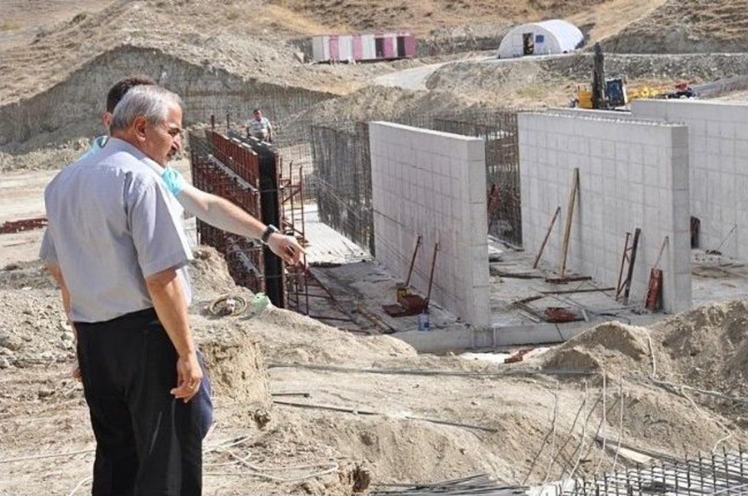 Tosya Atık Su Arıtma Tesis İnşaatı Hızla Y&uuml;kseliyor