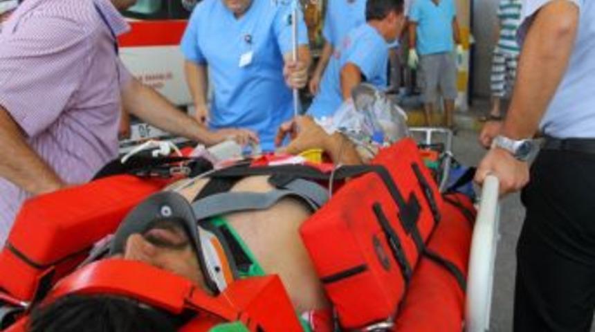 100 Metreden Yere &Ccedil;akılan Paraş&uuml;t&ccedil;&uuml; Kırıklarla Kurtuldu