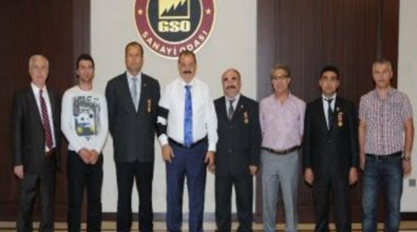 Gaziler Vakfı, Gso&rsquo;yu Ziyaret Etti