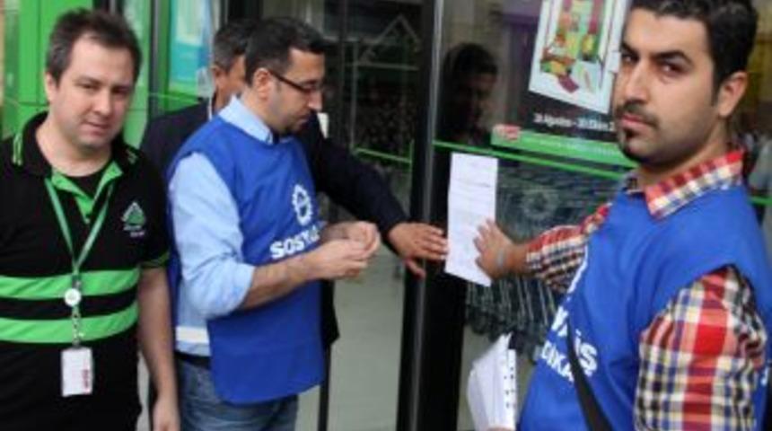 Leroy Merlin&rsquo;e Grev Kararı Astılar