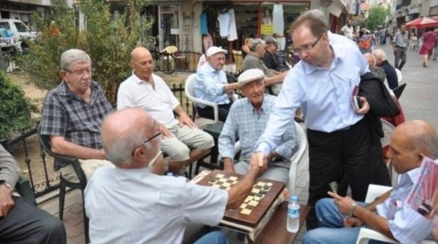 Chp Karşıyaka Aday Adayı Avukat &Uuml;nl&uuml;, Hemşehrileriyle