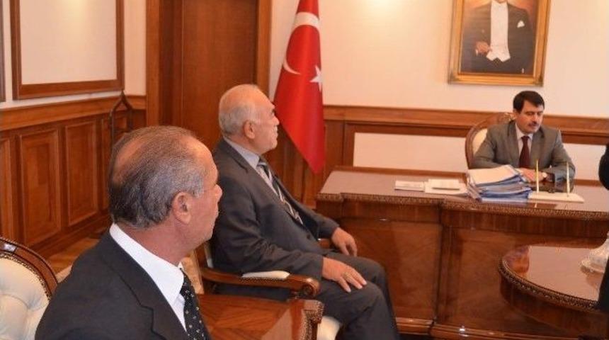 Gazi Ve Şehit Aileleri Derneklerinden Vali Vasip Şahin&rsquo; E Ziyaret