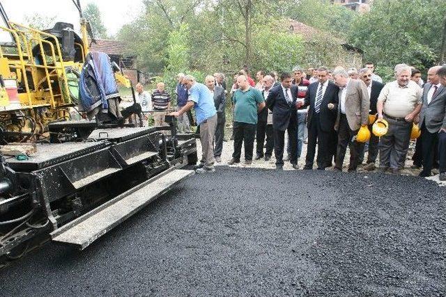 Düzce’nin Köylerinde Asfaltsız Yol Kalmayacak