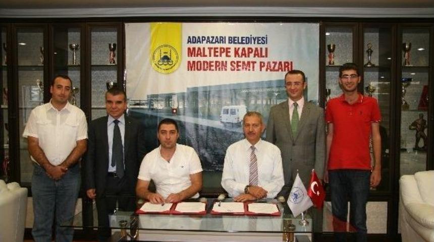 Adapazarı Belediyesinden 5&rsquo;inci Kapalı Pazaryeri Protokol&uuml;