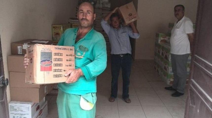 Suriye&rsquo;ye 2 Tır Yardım Malzemesi G&ouml;nderildi