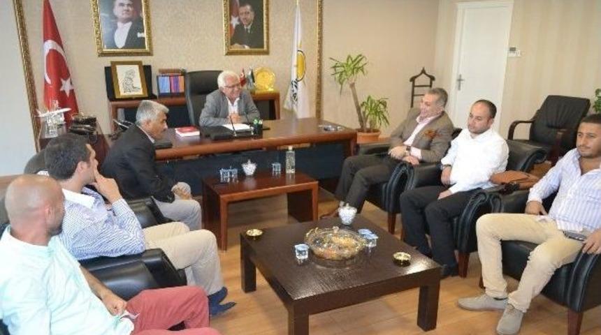 İstanbul Milletvekili K&uuml;l&uuml;nk'ten İl Başkanlığına Ziyaret